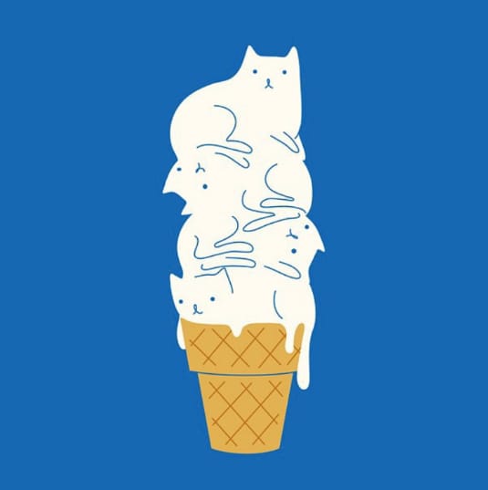 cat ice cream