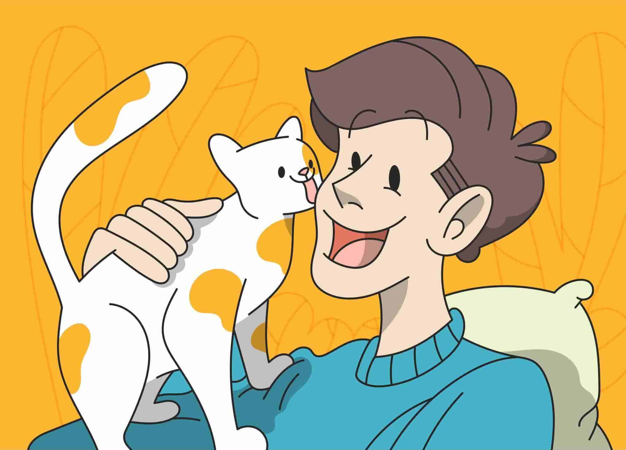 What Does It Actually Mean When Your Cat Licks You?